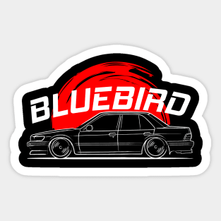 Racing JDM Bluebird Art Sticker